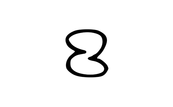 Friendly Bubble Cartoon Mono Letter SVG Z Review