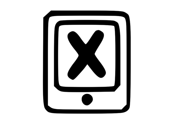 Mobile Tablet Device Mono Letter X: A Practical Review for Stitchers