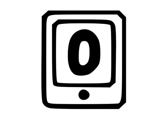 Mobile Tablet Device Mono Number 0: A Designer's First Look