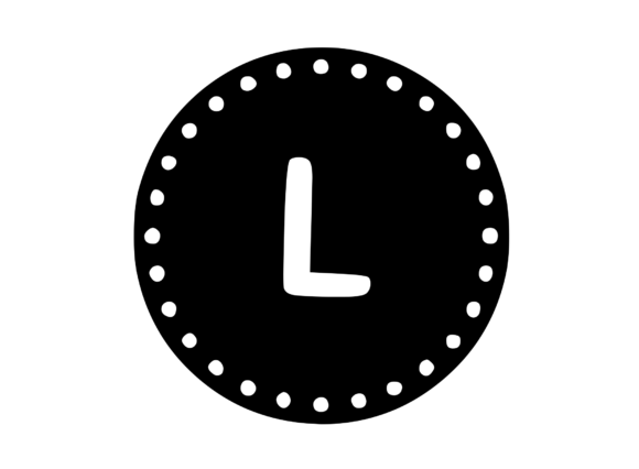 Mono Minted Gold Coin Letter SVG L Review for Embroidery Designers